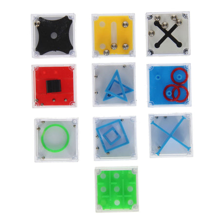 Gry intelektualne mini puzzle 10 elementów