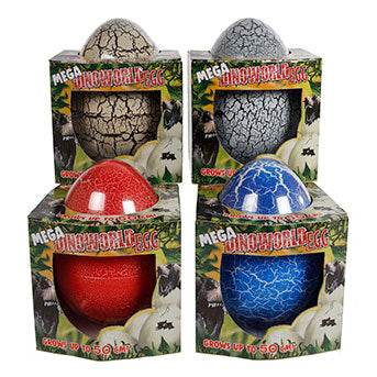 Dino World Dinoworld Mega Egg Rosnące dino, 20 cm
