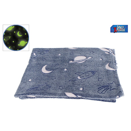 Dywan Space Explorers świeci w ciemności