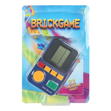Konsola do gier retro Van Manen Brickgame 23 gry, zabawki 6,5 x 11 cm.