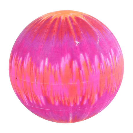 Neonowa piłka do gry w siatce, średnica 10cm
