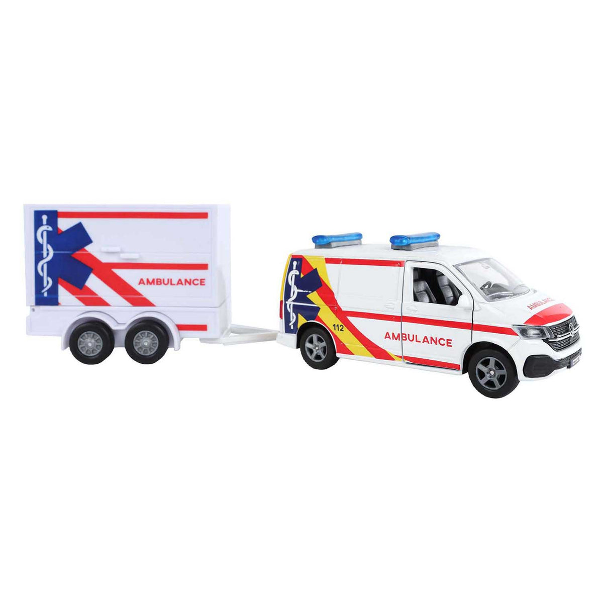 Ambulans dziecięcy Globe vw transporter z przyczepką