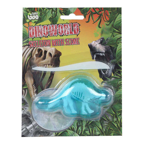 Szkielet Dinoworld ze śluzem dinozaura