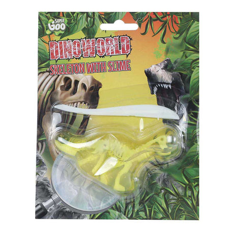 Szkielet Dinoworld ze śluzem dinozaura