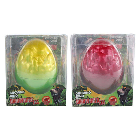Jajko Dinoworld z rosnącym dinozaurem z kamieniem szlachetnym 8cm