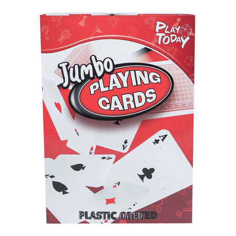 Zagraj już dziś w karty do gry jumbo, 17,5 cm