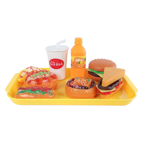 Zestaw do zabawy w mini menu fast food