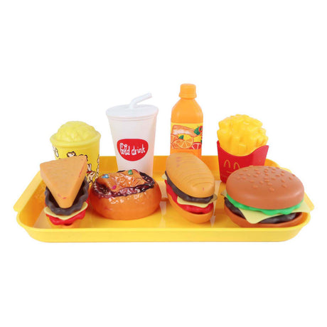Zestaw do zabawy w mini menu fast food