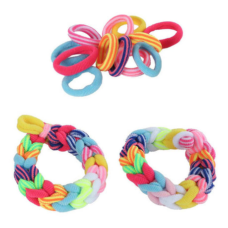 Opaski do włosów Glamour Loom - 150 szt.