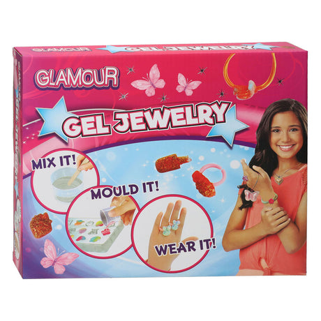 Wykonywanie biżuterii glamour z żelu krystalicznego