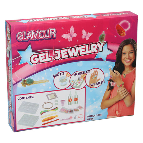 Wykonywanie biżuterii glamour z żelu krystalicznego