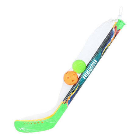 Van manen gametime hockeyset speelgoed met bal en puck 64cm voor kinderen.