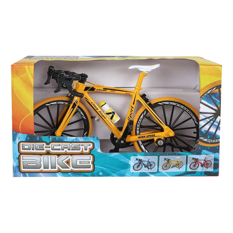 Racefiets die cast - 17,5cm