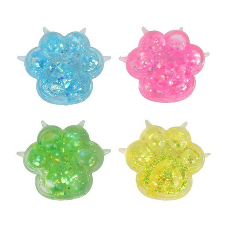 Glamour squishy Sugar mini kocie łapki - 4 szt.