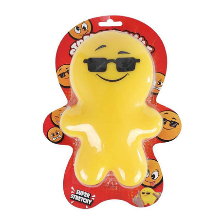 Lalka emoji wyciskana antystresowo 4ass 17cm