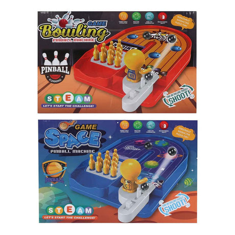 Pinball do gry w kręgle 19x13x3,5cm