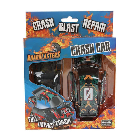 Roadblasters bump and crash auto pull back 6ass 12cm
