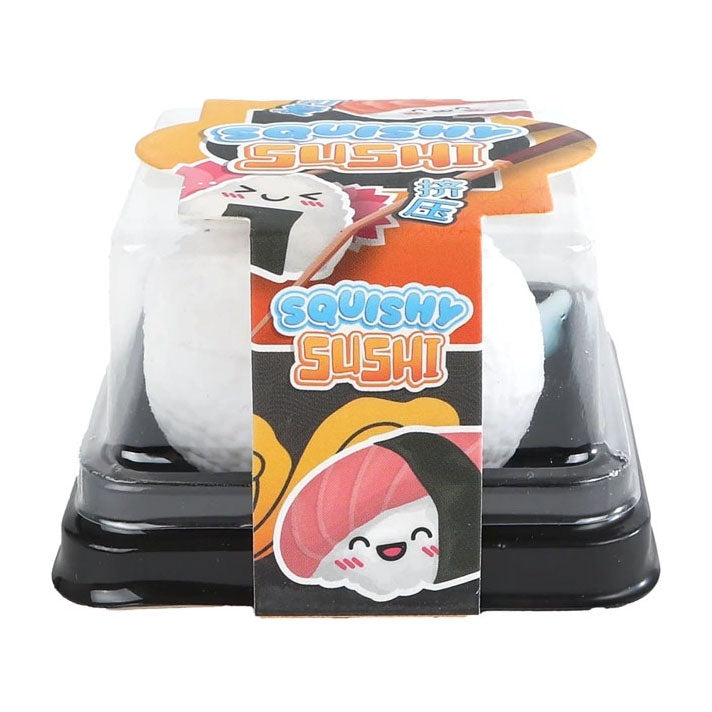 Kawaii fidget sushi vriendje 5cm in takeaway doosje