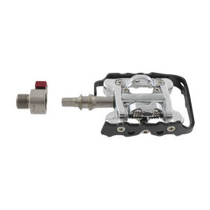 Łożysko mosiężne Pedał kombinowany Wellgo aluminiowy srebrny Shimano kompatybilny z systemem QR
