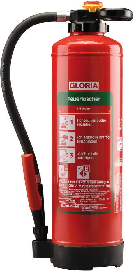 Gaśnica Gloria pro line Gaśnica sk6 pro