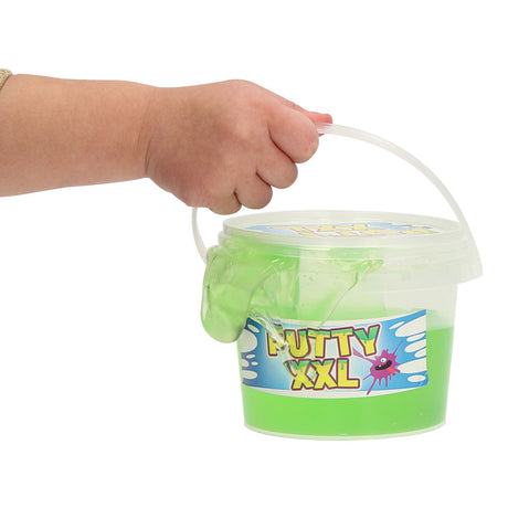 Van Manen Slime Bucket Kit xxl Glitter Junior 350 gramów niebieski