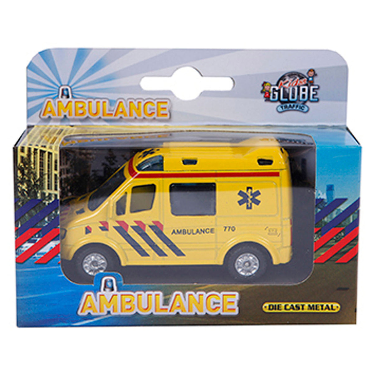 Odlewana ambulans dla dzieci, nl