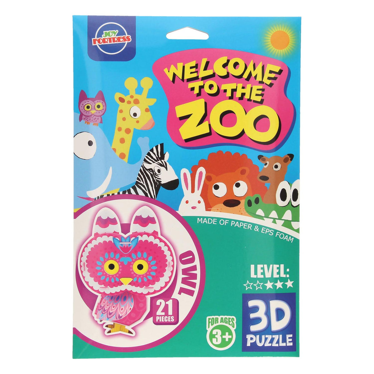 Pianka 3D Puzzle Wild Animal