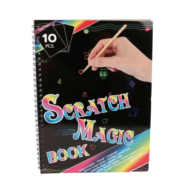 Kolor Scratch Book A4, 10 stron