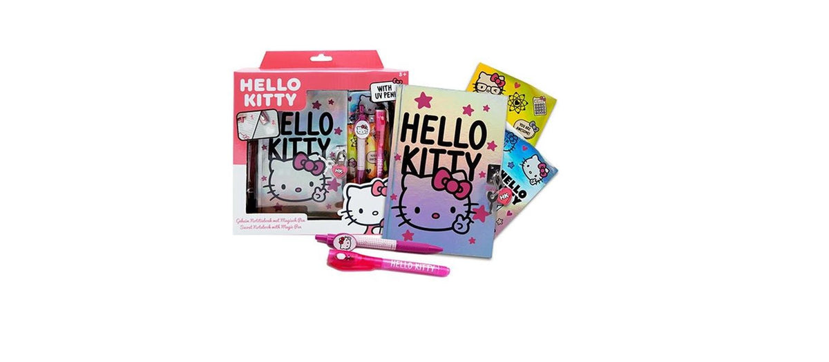 Toi-toys pamiętnik Hello Kitty + magiczny długopis ze światłem