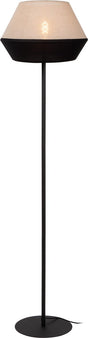 Lucide kala - lampa podłogowa - ø 40 cm - 1xe27 - taupe