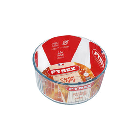 Pyrex Baker to naczynie do sufletu szklanego o średnicy 21 cm