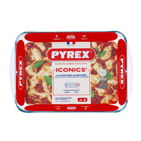 Niezbędna miska na lasagne Pyrex 40x27 cm 3,7l