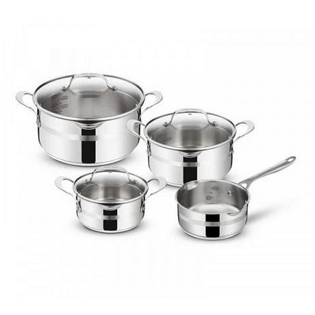 Naczynia Tefal Tefal E311S7 Jamie Oliver Cook Inteligentny zestaw patelni ze stali nierdzewnej