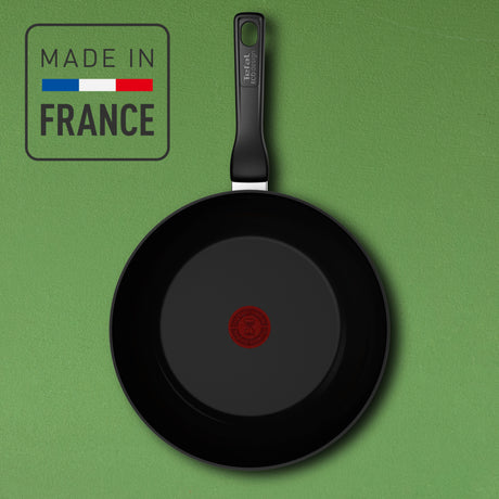 Naczynia Tefal Tefal renew czarna patelnia wok 28 cm czarna