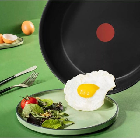 Tefal c43602 renew+ czarna patelnia ceramiczna 20 cm