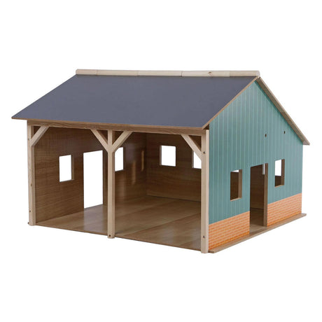Kids Globe Shed na 2 ciągniki, 1:16