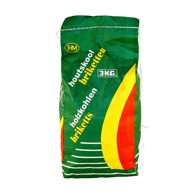 Worek brykietów z węgla drzewnego Thm 3kg
