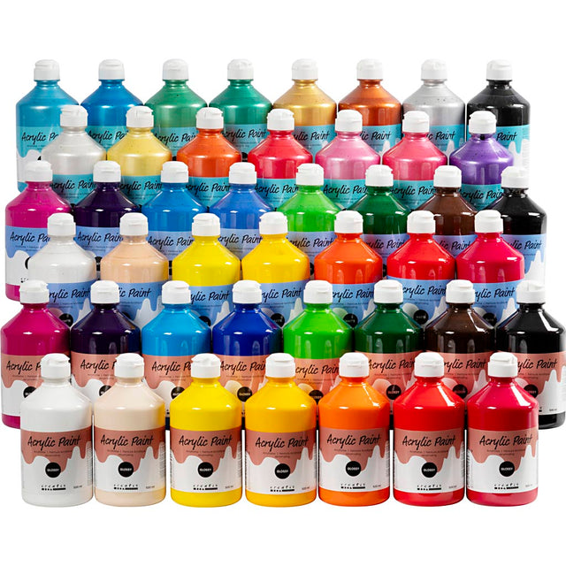 Https: www.cchobby.nl farba-akrylowa-różne-kolory-45x500-ml-1-pudełko