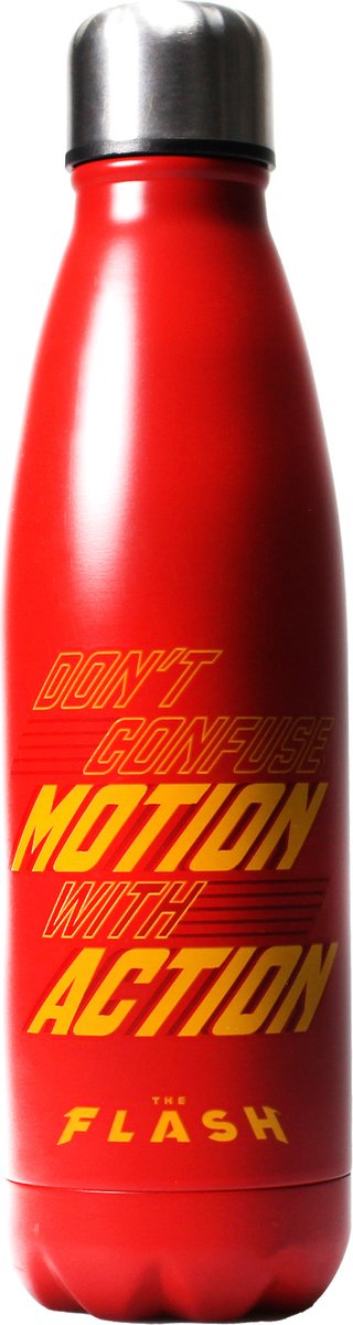 Half moon bay dc comics - the flash metalen waterfles 500ml