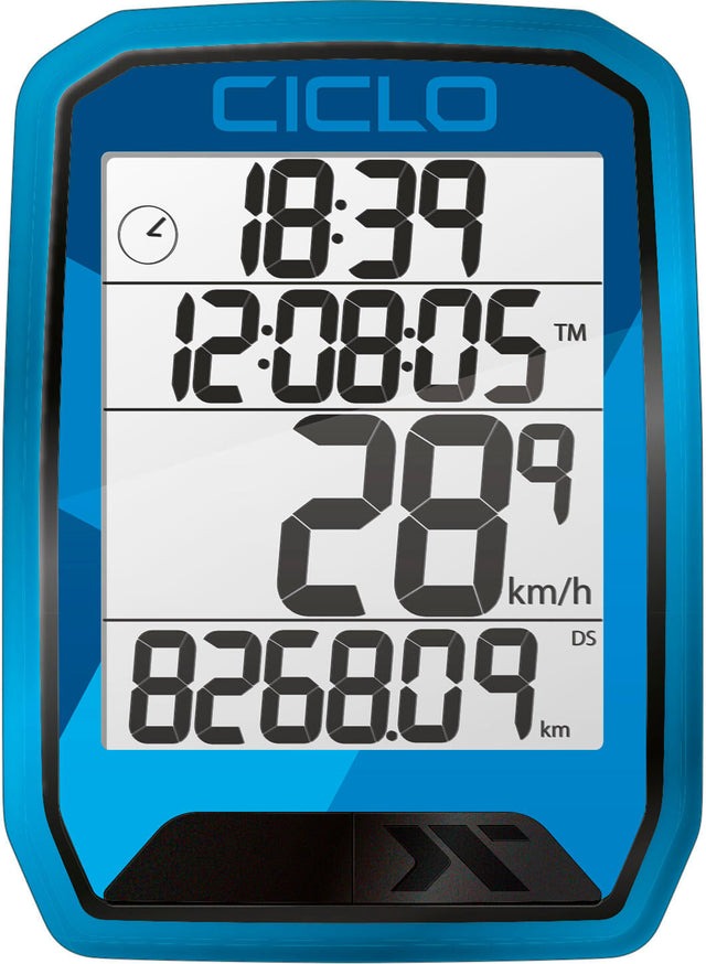 Komputer rowerowy Ciclosport protos 213 komputer rowerowy protos 213 niebieski
