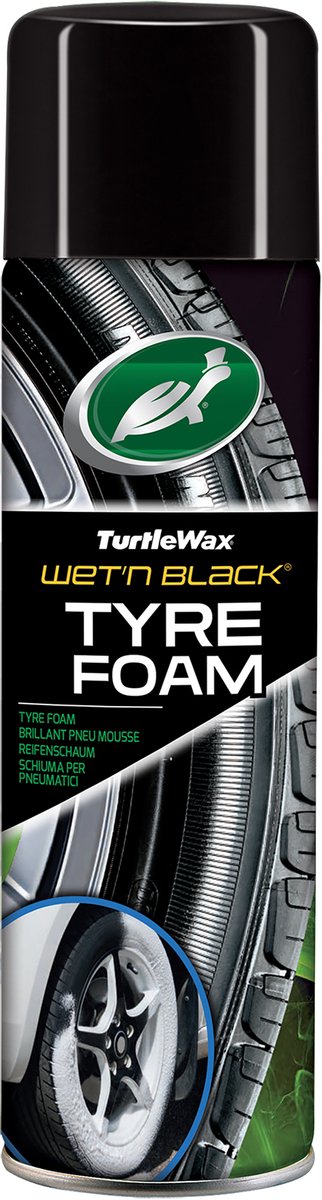 Pianka Turtle Wax wet n black - formuła pianki 2 w 1 - nadaje bogaty czarny połysk - polimery silikonowe zapewniają warstwę ochronną - 500ml