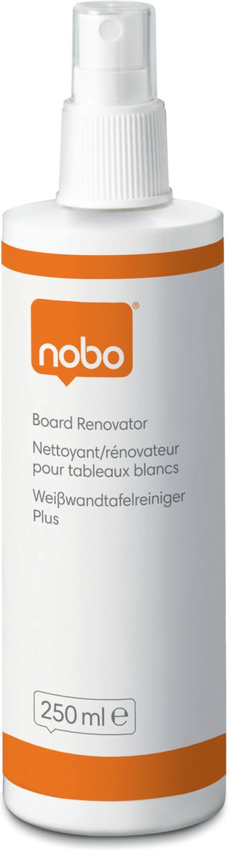 Środek do czyszczenia tablic Nobo Renovator - butelka ze spryskiwaczem 250ml