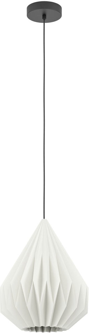 Eglo minting hanglamp - e27 - ø 31 cm - wit - papier