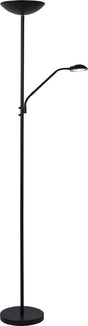 Lucide zenith - leeslamp - led dimbaar - 3000k - zwart