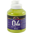 Firma Creativ https: www.cchobby.nl farba-akrylowa-z-brokatami-limonkowa-zielona-500-ml-1-butelka