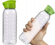 Curver fles met puntjes 0,75l transparant groen