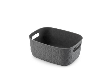 Kosz do przechowywania Curver Softex s - 4 l, antracyt 26,4 x 19,4 x 11 cm