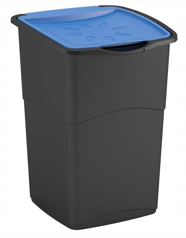 Curver vuilnis mand blauw koraal 47l