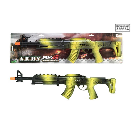 Karabin zapadkowy Toi-toys alfafox ak47 czarno-zielony