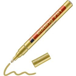 Marker malarski edding 751 złoty 1 - 2 mm